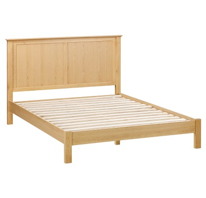 Moreton Oak 5' Kingsize Panel Bed